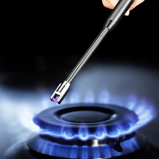 Electric USB Rechargeable Plasma Arc Lighter – Windproof and Flameless