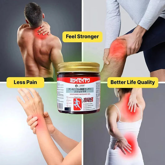 Instant Pain Relief Cooling Massage Gel